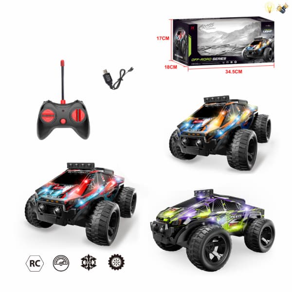 010415 Masina cu R/C cu acumulator cu lumina