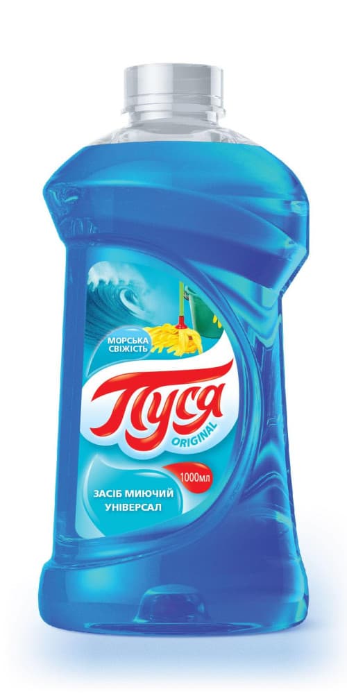 010598 Detergent universal de curățenie "Pusea" 1000 ml -Prospețime marină