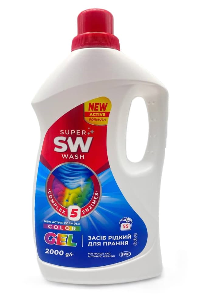 010633 Detergent lichid de rufe "SUPER WASH" COLOR 2200 ml