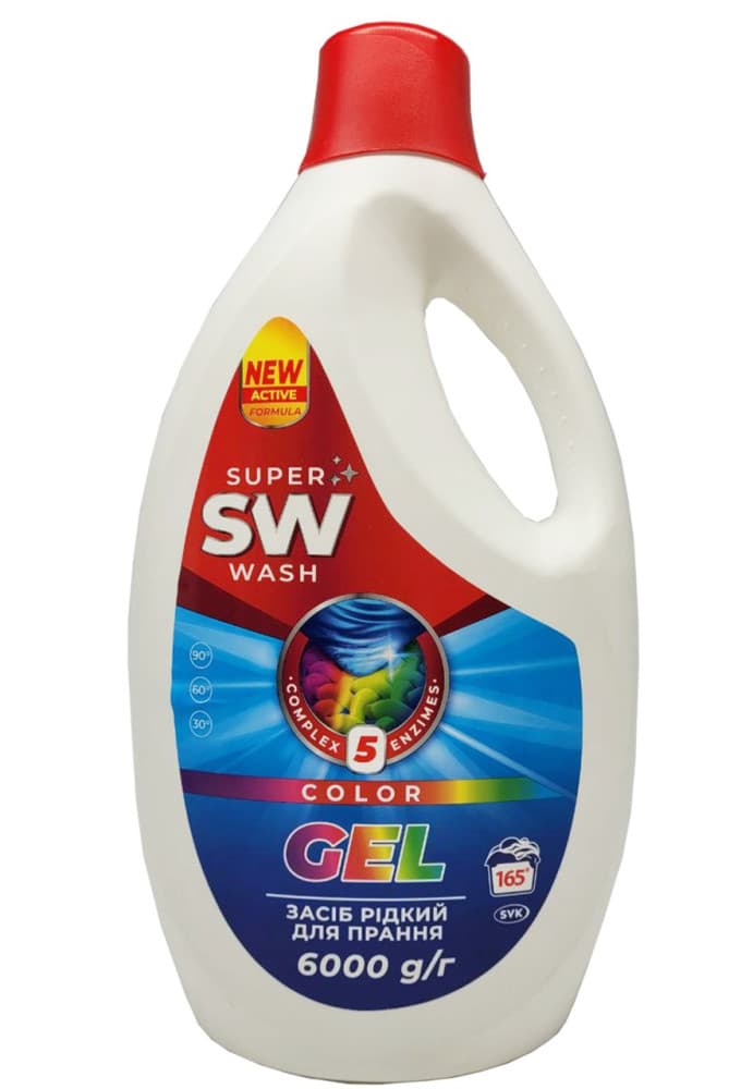 010635 Detergent lichid de rufe COLOR "SUPER WASH" 6000 g