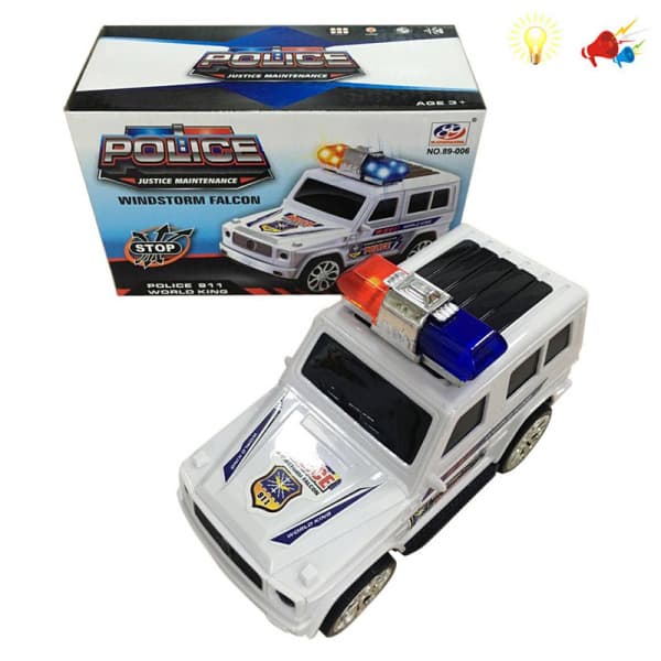 010802 Masina Politia cu muzica si lumina
