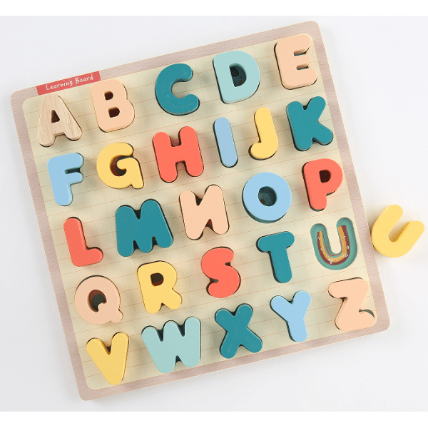 010478 Sorter din lemn - Alfabet