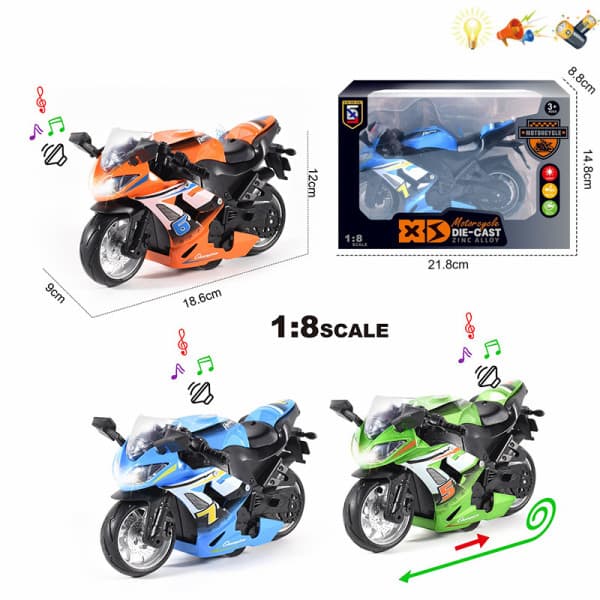010692 Motocicleta cu sunet si lumini