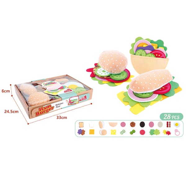 010764 Set din fetru - Fast Food